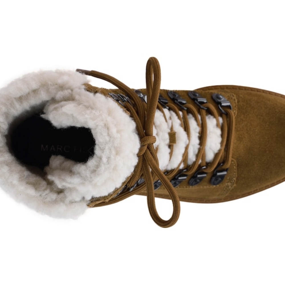 MARC FISHER Suede Lace Up Booties -Brand new without box - Picture 7 of 7